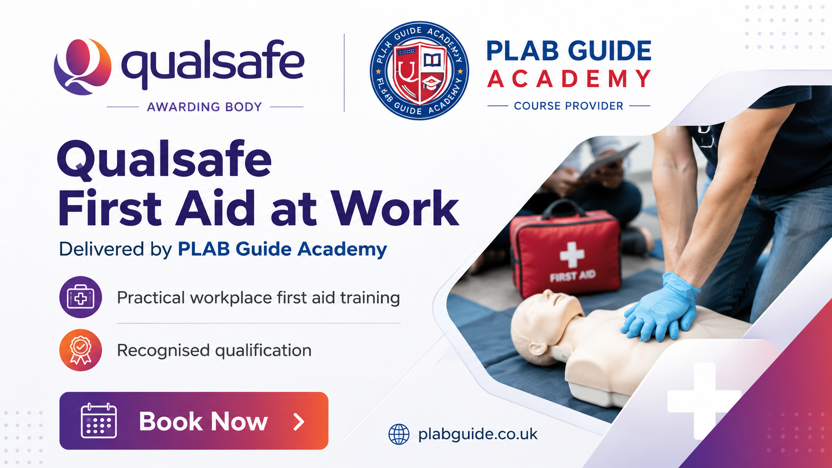 Qualsafe Level 3 Award in First Aid at Work (RQF)